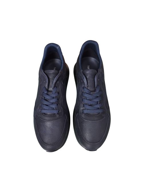 SCARPA UOMO OILED SUEDE HARMONT & BLAINE | EFM252.070.2F0/BLU